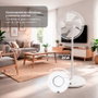 Grunkel FS-14T Ventilador de Pie de 25W, 12 Velocidades y 7 Aspas